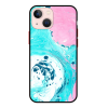 Husa IPhone 15 Plus, Protectie AirDrop, Marble, Paint
